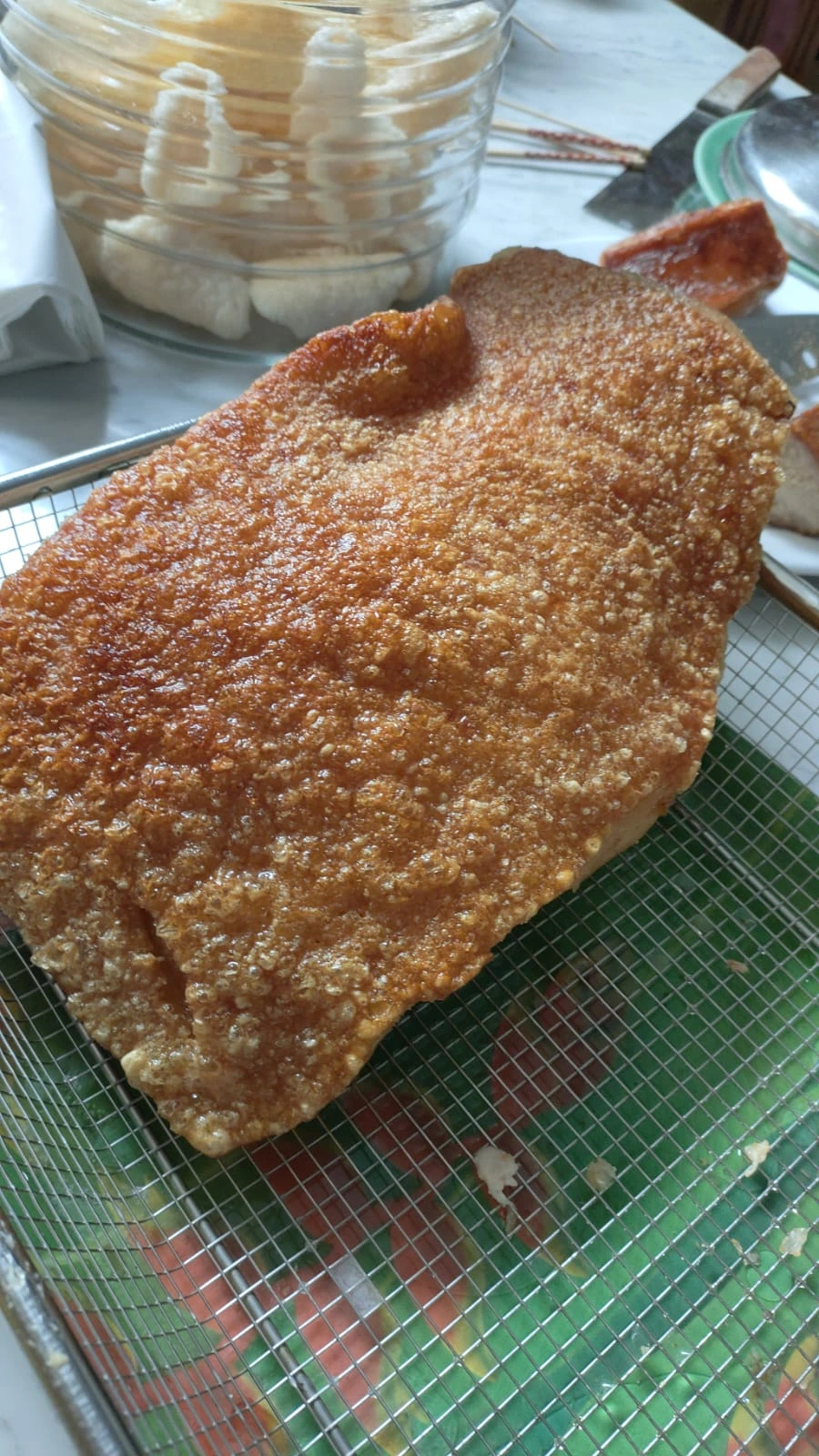 Honey Glazed Crispy Pork Belly